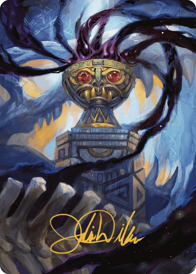 Chalice of the Void Art Card (Gold-Stamped Signature) [The Lost Caverns of Ixalan Art Series] | The Time Vault CA