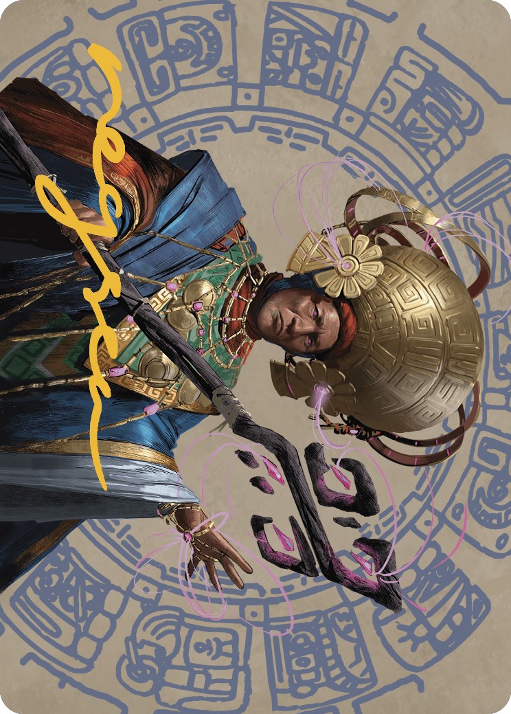 Akal Pakal, First Among Equals Art Card (46/81) (Gold-Stamped Signature) [The Lost Caverns of Ixalan Art Series] | The Time Vault CA