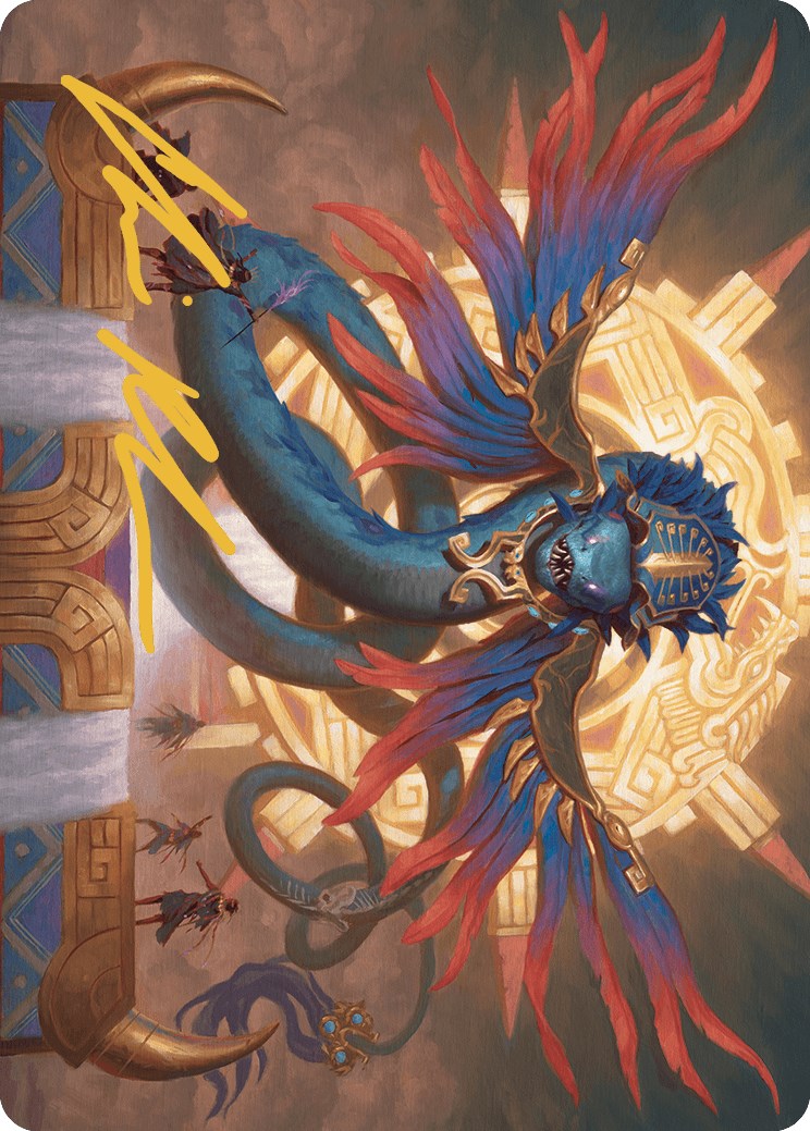 Ojer Pakpatiq, Deepest Epoch Art Card (13/81) (Gold-Stamped Signature) [The Lost Caverns of Ixalan Art Series] | The Time Vault CA