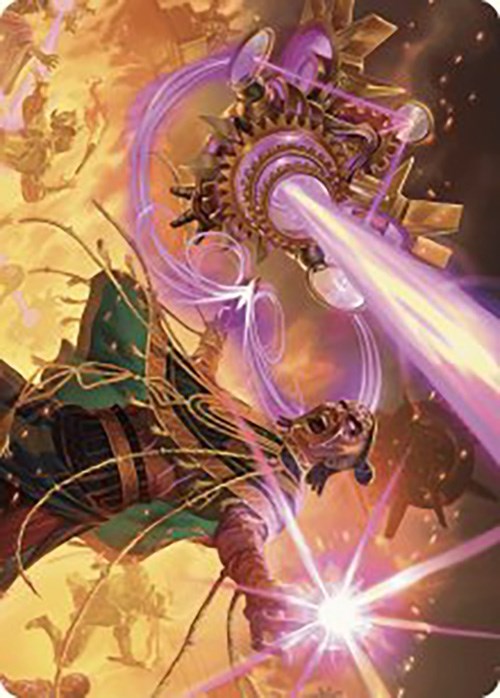 Cosmium Blast Art Card [The Lost Caverns of Ixalan Art Series] | The Time Vault CA