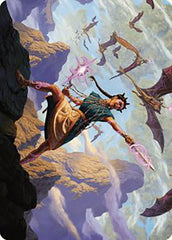 Warden of the Inner Sky Art Card [The Lost Caverns of Ixalan Art Series] | The Time Vault CA