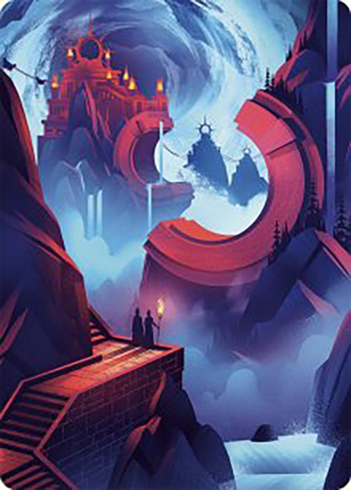 Mountain Art Card [The Lost Caverns of Ixalan Art Series] | The Time Vault CA