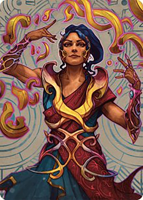 Saheeli, the Sun's Brilliance Art Card [The Lost Caverns of Ixalan Art Series] | The Time Vault CA