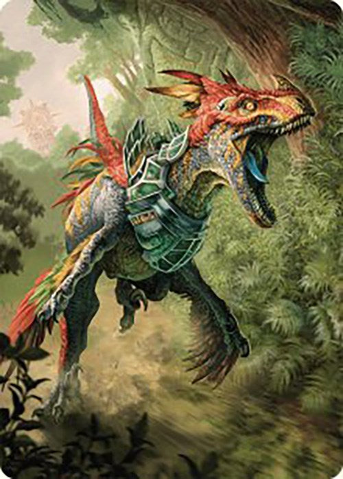 Dinosaur Token Art Card [The Lost Caverns of Ixalan Art Series] | The Time Vault CA