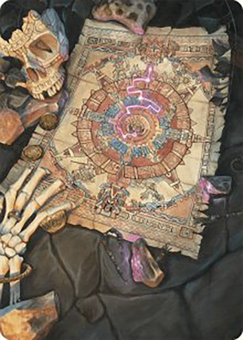 Map Token Art Card [The Lost Caverns of Ixalan Art Series] | The Time Vault CA