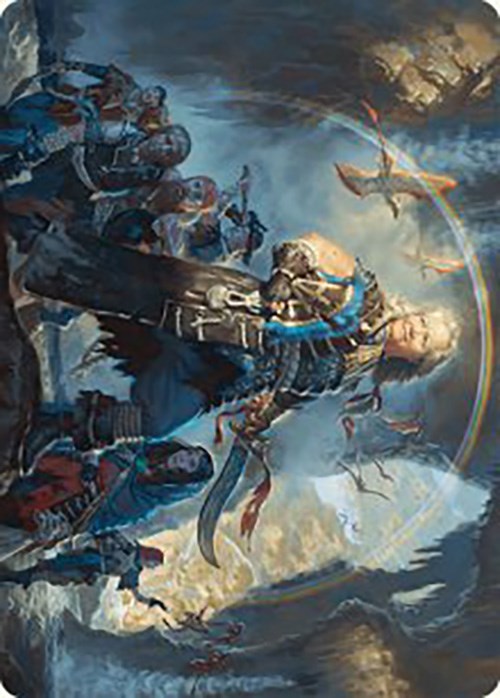 Admiral Brass, Unsinkable Art Card [The Lost Caverns of Ixalan Art Series] | The Time Vault CA