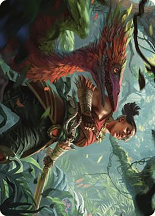 Wayta, Trainer Prodigy Art Card [The Lost Caverns of Ixalan Art Series] | The Time Vault CA