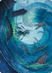 Wave Goodbye Art Card [The Lost Caverns of Ixalan Art Series] | The Time Vault CA