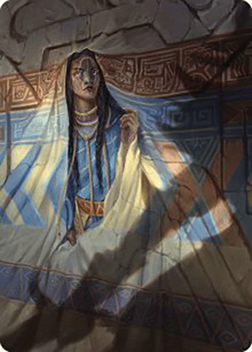 Whispersilk Cloak Art Card [The Lost Caverns of Ixalan Art Series] | The Time Vault CA