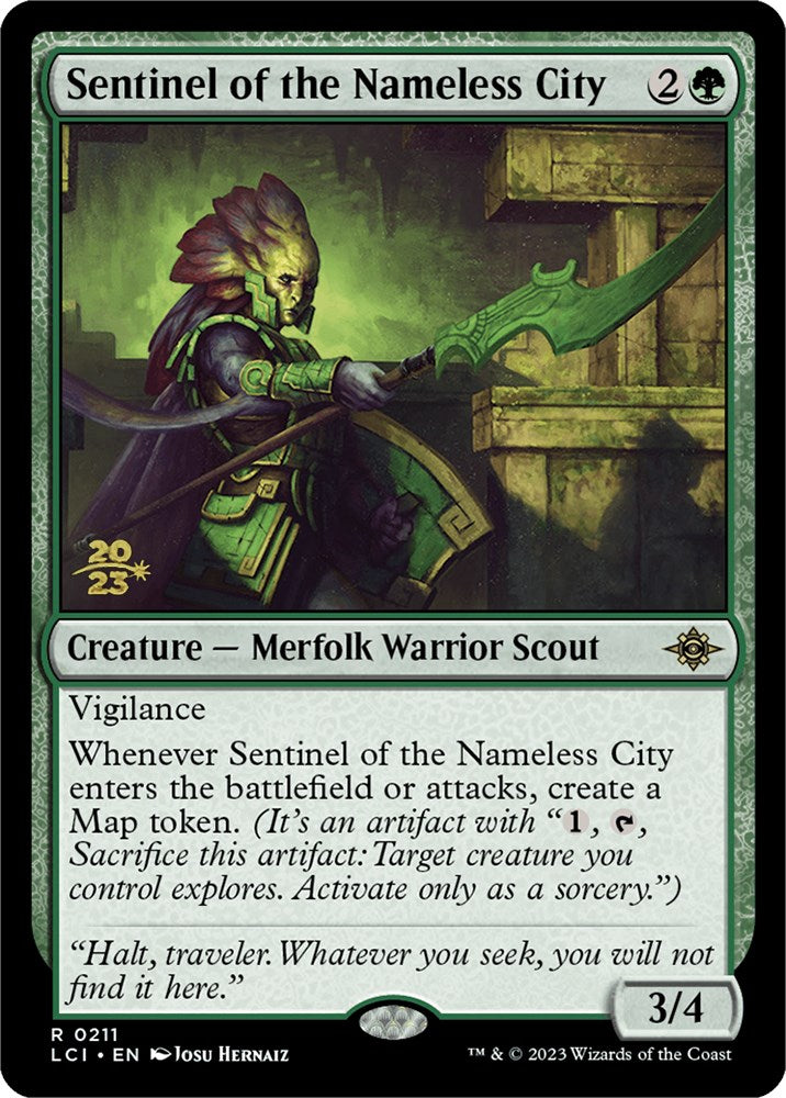 Sentinel of the Nameless City [The Lost Caverns of Ixalan Prerelease Cards] | The Time Vault CA