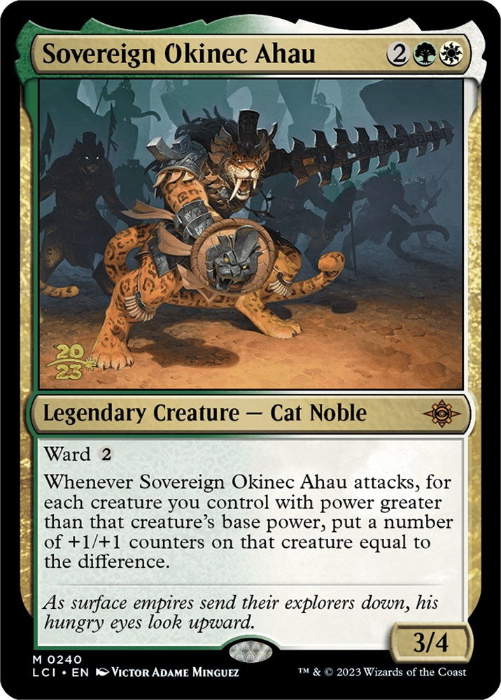 Sovereign Okinec Ahau [The Lost Caverns of Ixalan Prerelease Cards] | The Time Vault CA