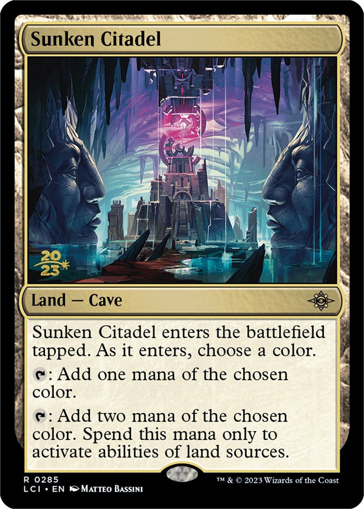 Sunken Citadel [The Lost Caverns of Ixalan Prerelease Cards] | The Time Vault CA