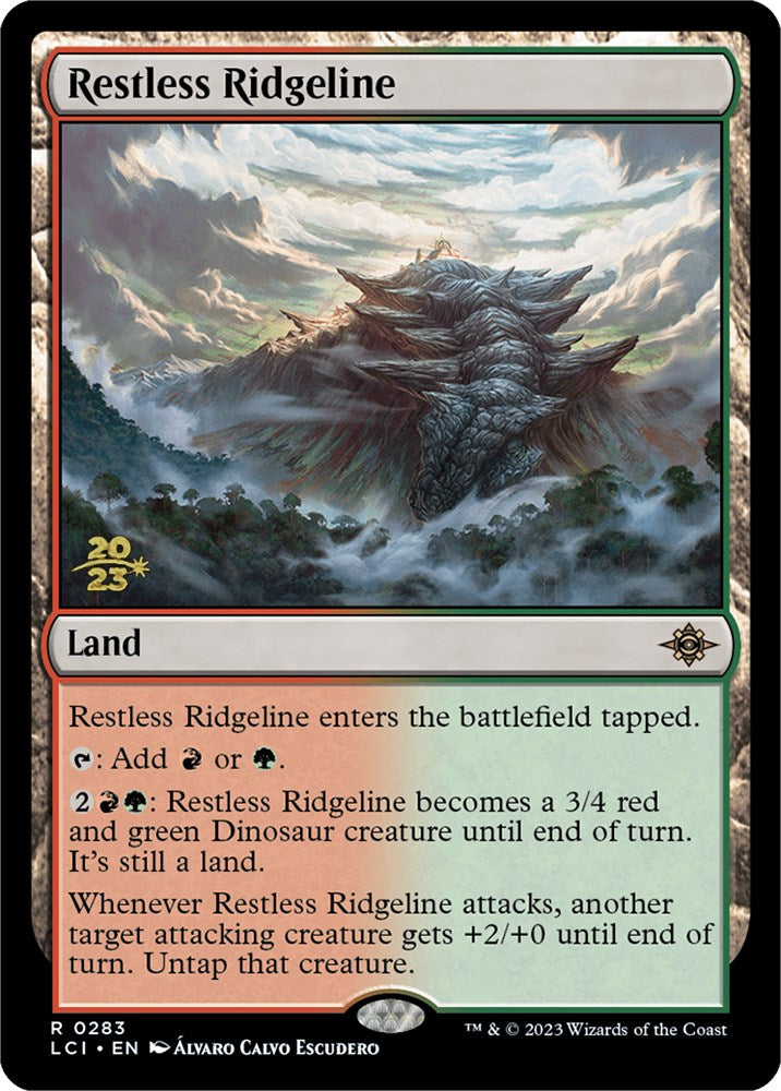 Restless Ridgeline [The Lost Caverns of Ixalan Prerelease Cards] | The Time Vault CA