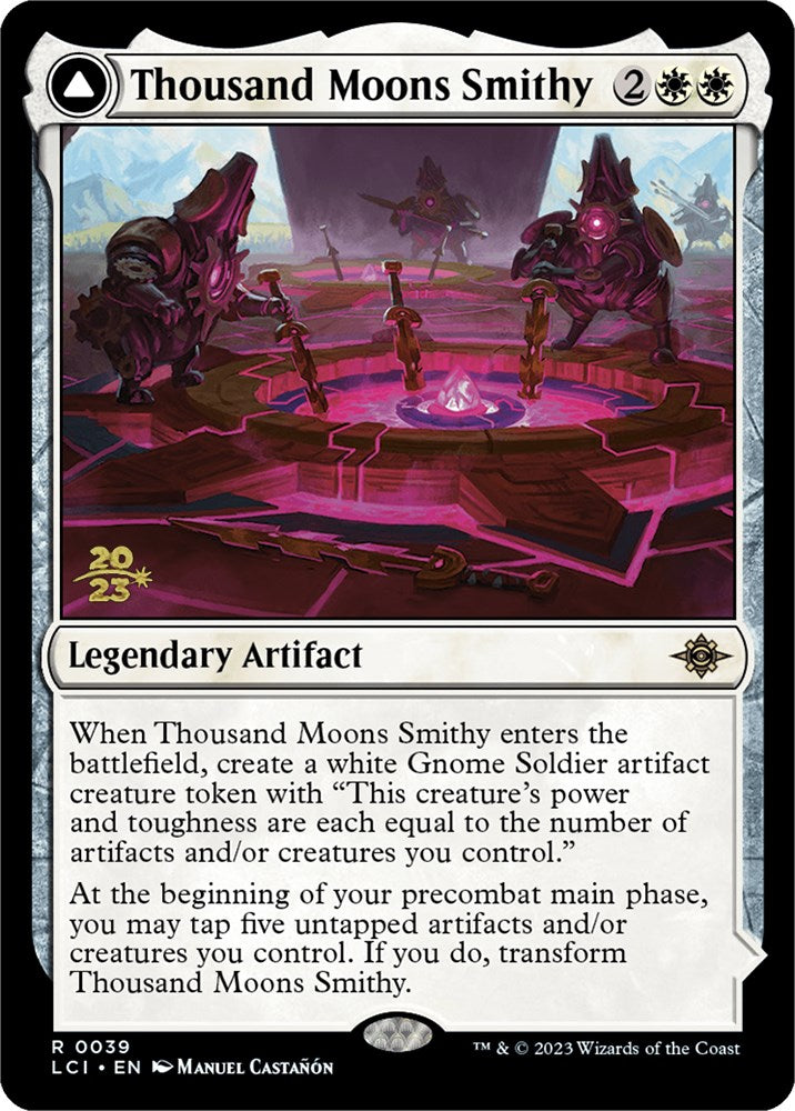 Thousand Moons Smithy // Barracks of the Thousand [The Lost Caverns of Ixalan Prerelease Cards] | The Time Vault CA