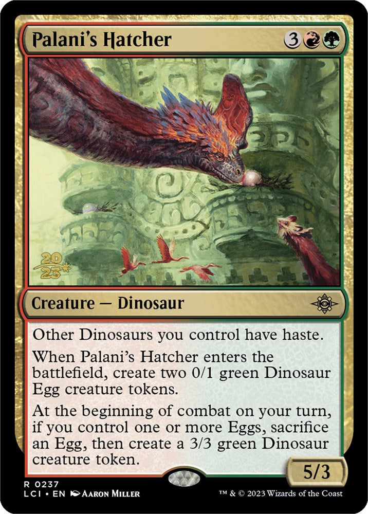 Palani's Hatcher [The Lost Caverns of Ixalan Prerelease Cards] | The Time Vault CA