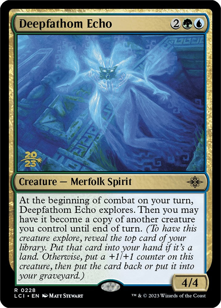 Deepfathom Echo [The Lost Caverns of Ixalan Prerelease Cards] | The Time Vault CA