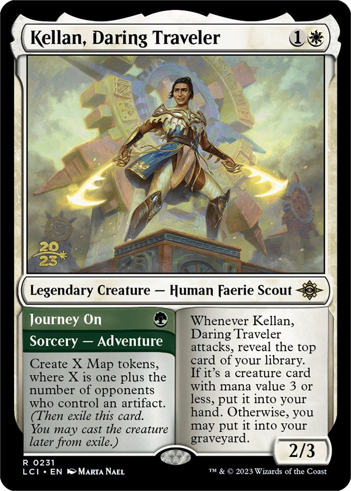 Kellan, Daring Traveler [The Lost Caverns of Ixalan Prerelease Cards] | The Time Vault CA