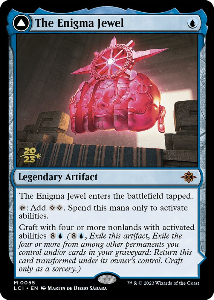 The Enigma Jewel // Locus of Enlightenment [The Lost Caverns of Ixalan Prerelease Cards] | The Time Vault CA