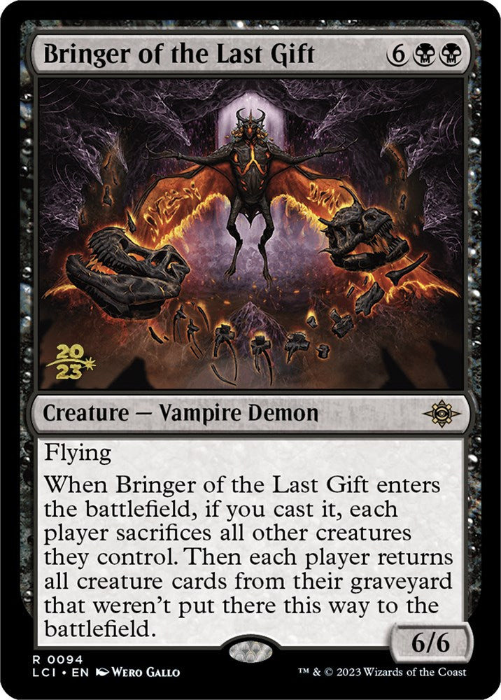 Bringer of the Last Gift [The Lost Caverns of Ixalan Prerelease Cards] | The Time Vault CA