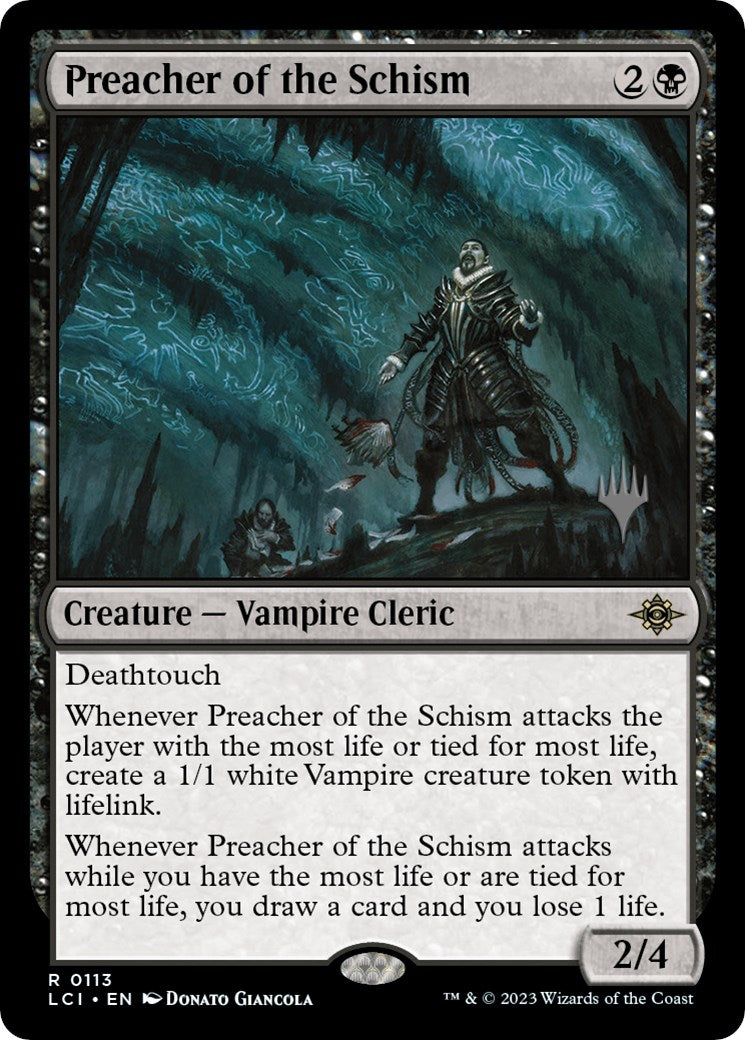 Preacher of the Schism (Promo Pack) [The Lost Caverns of Ixalan Promos] | The Time Vault CA