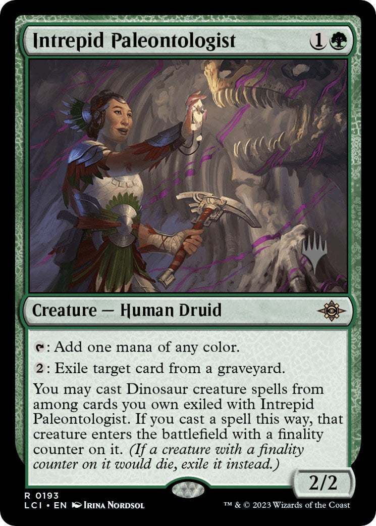 Intrepid Paleontologist (Promo Pack) [The Lost Caverns of Ixalan Promos] | The Time Vault CA