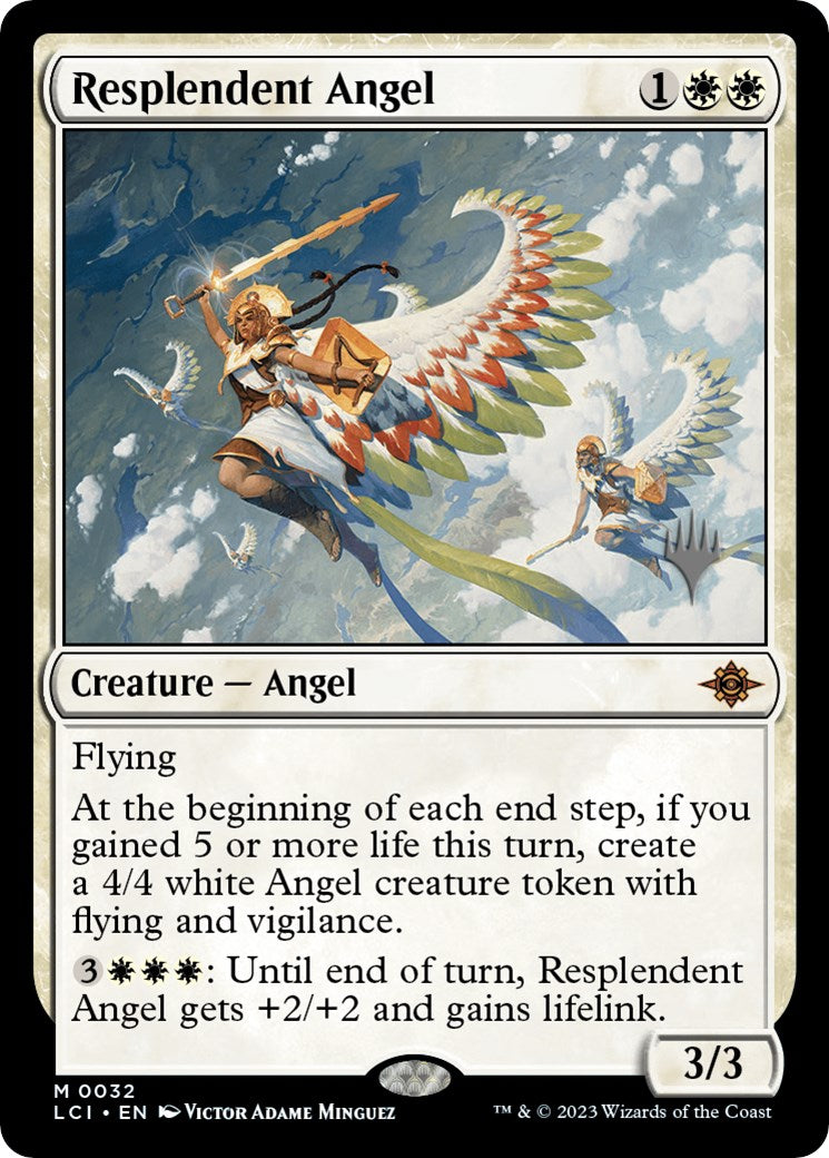 Resplendent Angel (Promo Pack) [The Lost Caverns of Ixalan Promos] | The Time Vault CA