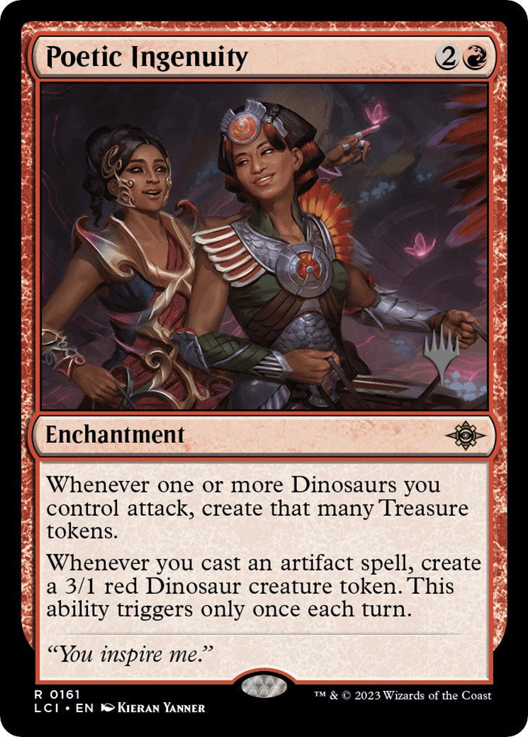 Poetic Ingenuity (Promo Pack) [The Lost Caverns of Ixalan Promos] | The Time Vault CA