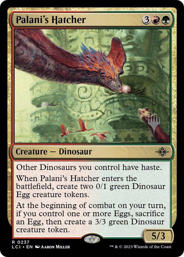 Palani's Hatcher (Promo Pack) [The Lost Caverns of Ixalan Promos] | The Time Vault CA