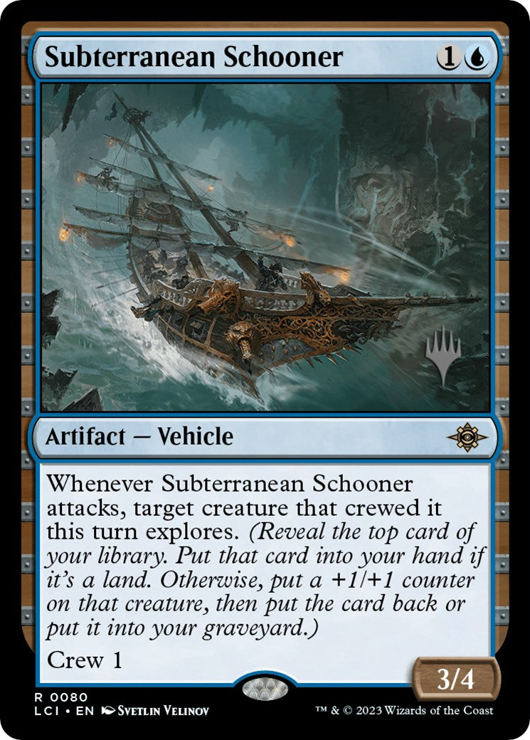 Subterranean Schooner (Promo Pack) [The Lost Caverns of Ixalan Promos] | The Time Vault CA