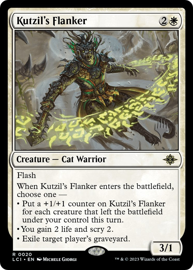 Kutzil's Flanker (Promo Pack) [The Lost Caverns of Ixalan Promos] | The Time Vault CA