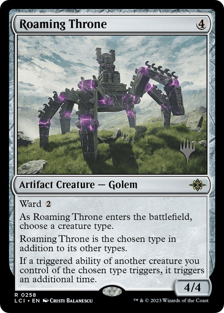 Roaming Throne (Promo Pack) [The Lost Caverns of Ixalan Promos] | The Time Vault CA