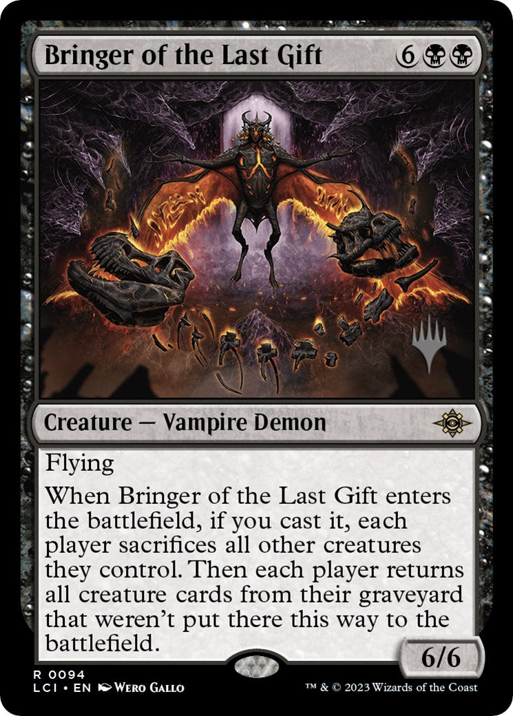 Bringer of the Last Gift (Promo Pack) [The Lost Caverns of Ixalan Promos] | The Time Vault CA