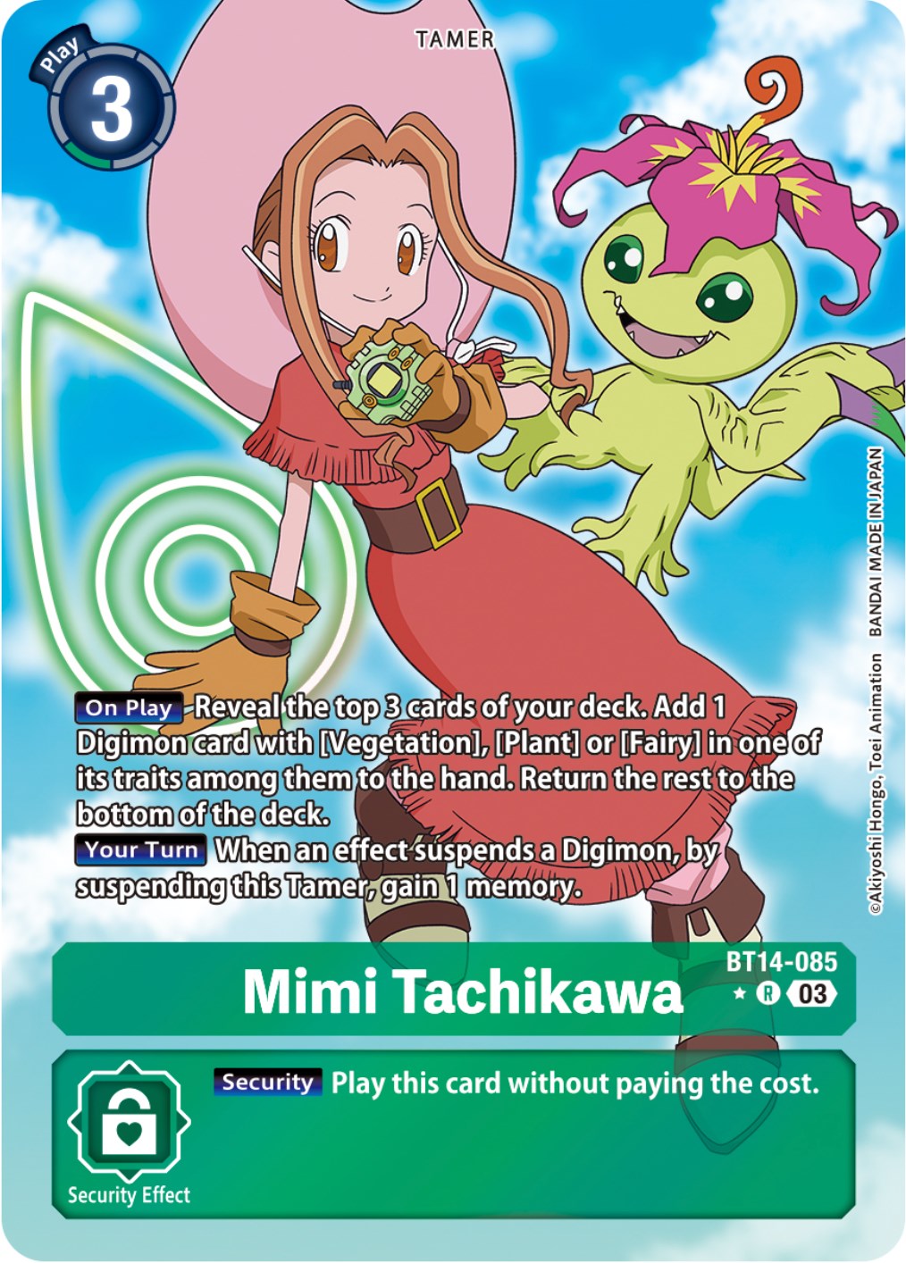 Mimi Tachikawa [BT14-085] (Alternate Art) [Blast Ace] | The Time Vault CA