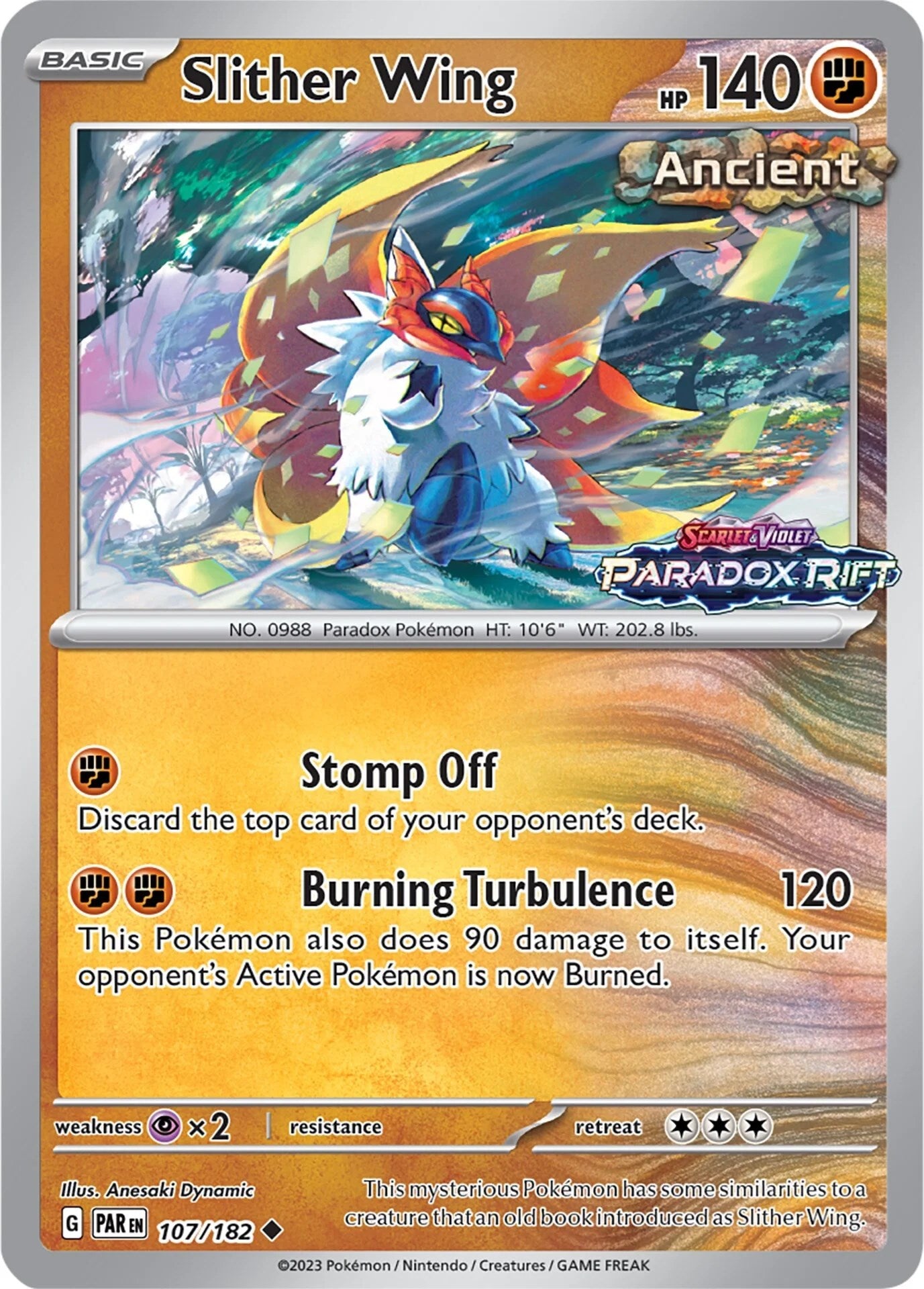 Slither Wing (107/182) (Store Exclusive Promo) [Miscellaneous Cards] | The Time Vault CA