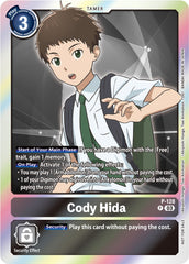 Cody Hida [P-128] (Tamer Party Pack -The Beginning- Ver. 2.0) [Promotional Cards] | The Time Vault CA