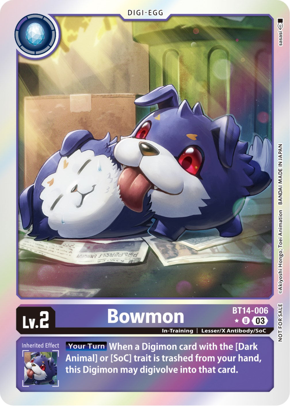 Bowmon [BT14-006] (Blast Ace Box Promotion Pack) [Blast Ace] | The Time Vault CA