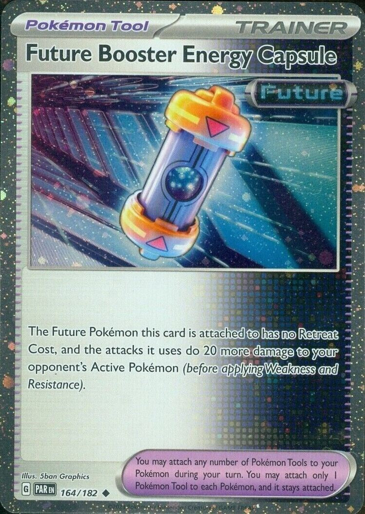 Future Booster Energy Capsule (164/182) (Cosmos Holo) [Scarlet & Violet: Paradox Rift] | The Time Vault CA