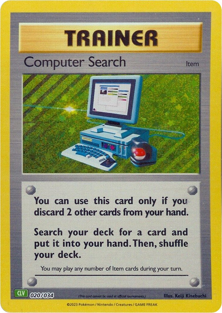 Computer Search (CLV) [Trading Card Game Classic] | The Time Vault CA