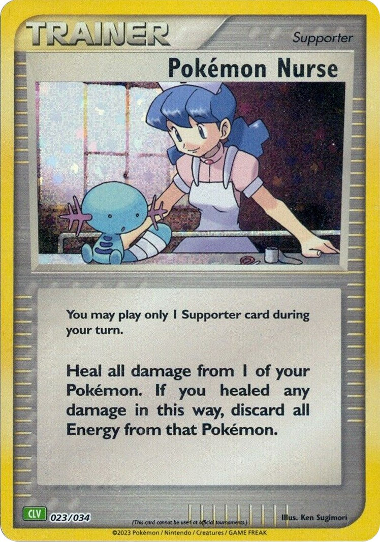 Pokemon Nurse (023/034) [Trading Card Game Classic] | The Time Vault CA