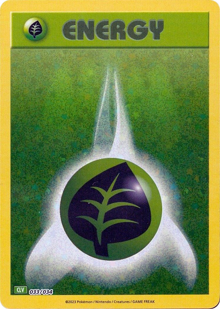 Basic Grass Energy [Trading Card Game Classic] | The Time Vault CA