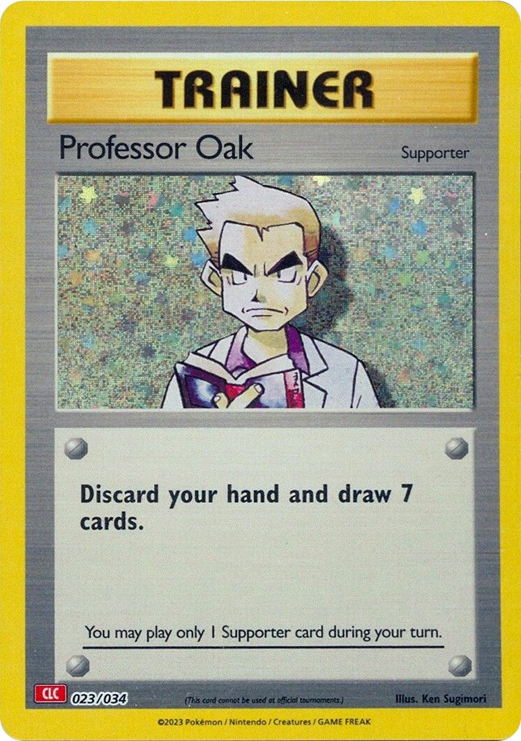 Professor Oak (CLC) [Trading Card Game Classic] | The Time Vault CA