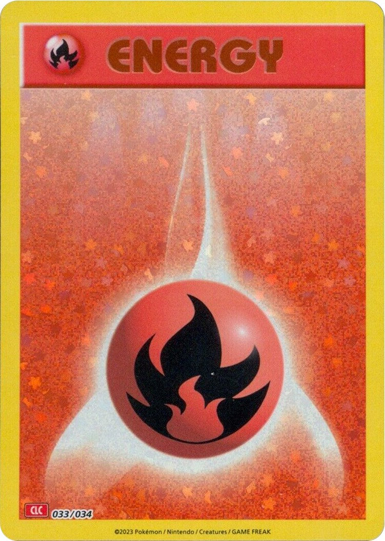 Basic Fire Energy [Trading Card Game Classic] | The Time Vault CA