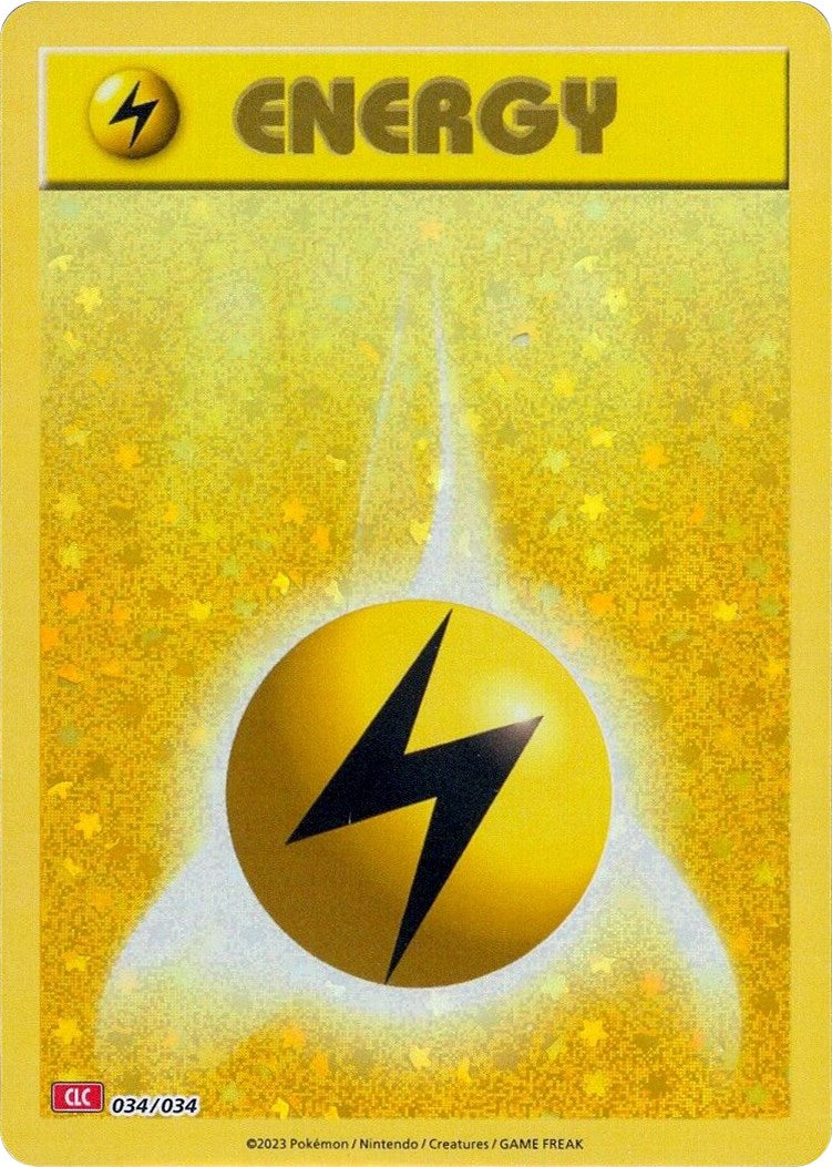 Basic Lightning Energy [Trading Card Game Classic] | The Time Vault CA