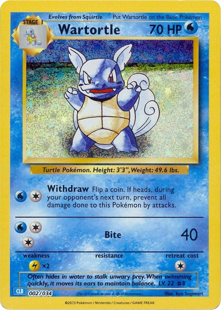 Wartortle [Trading Card Game Classic] | The Time Vault CA