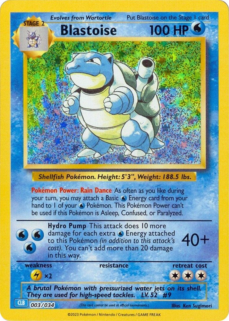 Blastoise [Trading Card Game Classic] | The Time Vault CA