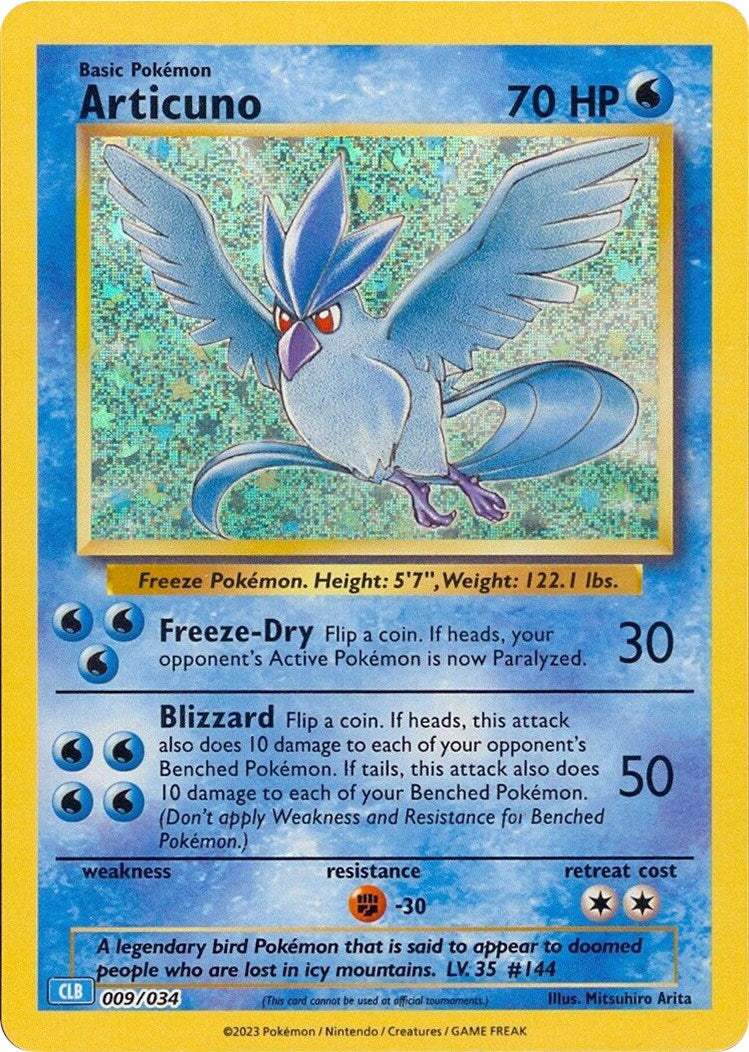 Articuno [Trading Card Game Classic] | The Time Vault CA