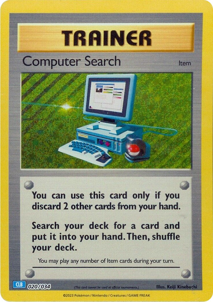 Computer Search (CLB) [Trading Card Game Classic] | The Time Vault CA