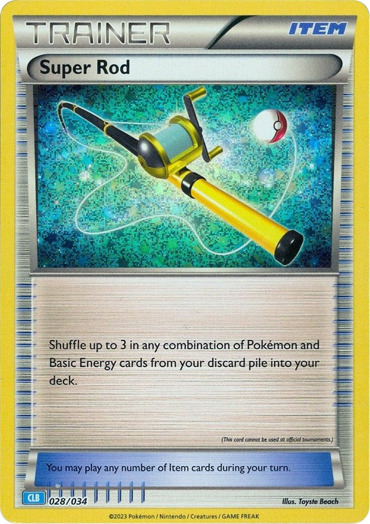 Super Rod (CLB) [Trading Card Game Classic] | The Time Vault CA