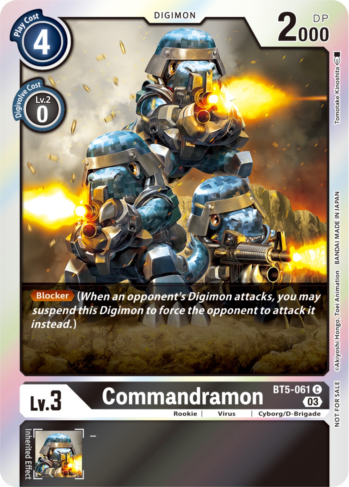 Commandramon [BT5-061] (Winner Pack -Blast Ace-) [Battle of Omni Promos] | The Time Vault CA