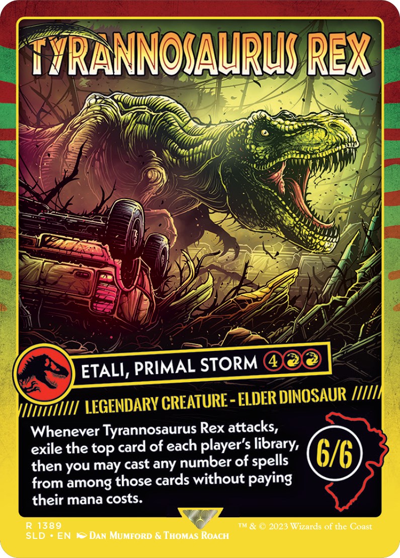 Tyrannosaurus Rex - Etali, Primal Storm [Secret Lair Drop Series] | The Time Vault CA